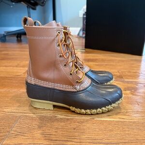 LLBean: Bean Boots, Chestnut, Kids Size 4, Women's size 7